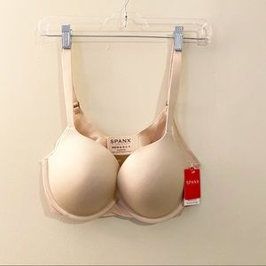 NWT SPANX Pillow cup Push up plunge Bra